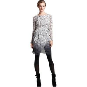 NEW Cynthia Steffe Printed Silk Chiffon Dress